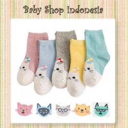 C200 kaos kaki kucing baru  large